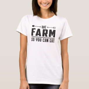 Farm Farmer Agriculture Farming Chicken Gift Idea T-Shirt