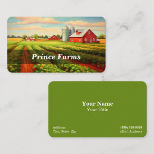 Farm / Farmer / Farming Business Card
