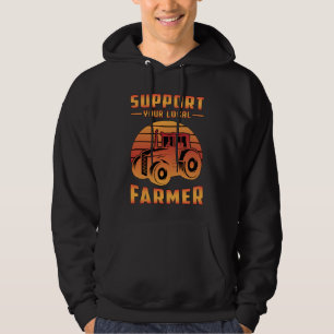 Farm Farmer Farming Tractor Agriculture Funny Gift Hoodie