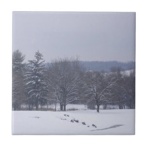 "Farm Field" Ceramic Tile