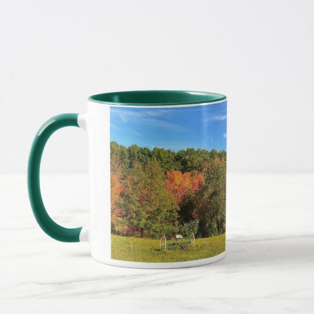 Farm Field Foliage Mug (Left)