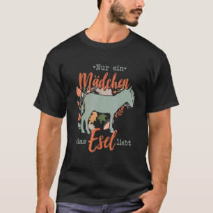 Farm For Girls Donkey T-Shirt