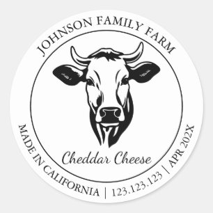 Farm Fresh Cheese Modern label