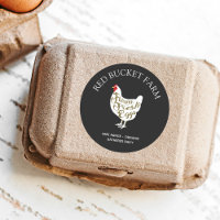 Farm Fresh Chicken Eggs Retro