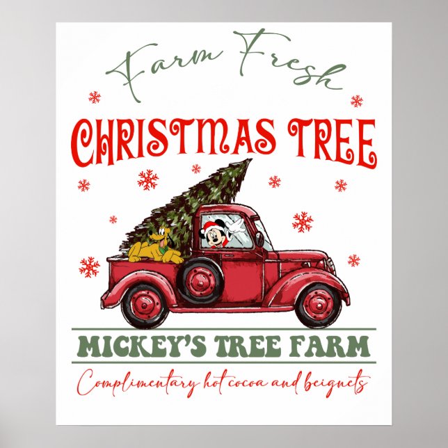 farm fresh christmas tree2 poster (Front)