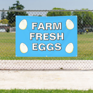 Farm Fresh Eggs Banner