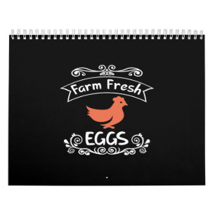 farm fresh eggs calendar