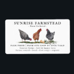 Farm Fresh Eggs | Monogram Egg Carton<br><div class="desc">A Personalised Farm Label is just the thing to customise your eggs from your backyard chicken coop, farm or homestead. Cute watercolor design makes these sleek & clean labels stand out from the crowd. Add your full contact information to the bottom. Add your custom wording to this design by using...</div>
