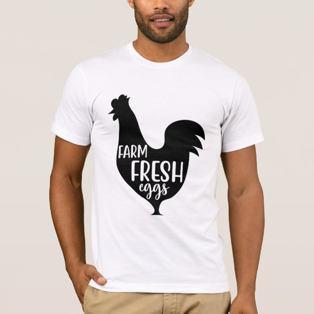 Farm fresh eggs T-Shirt (Front)