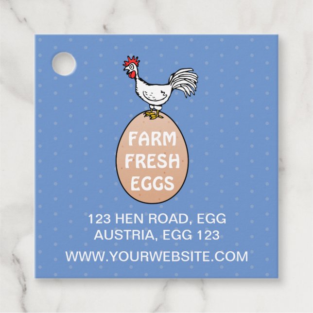 Farm Fresh Favour Tags (Front)