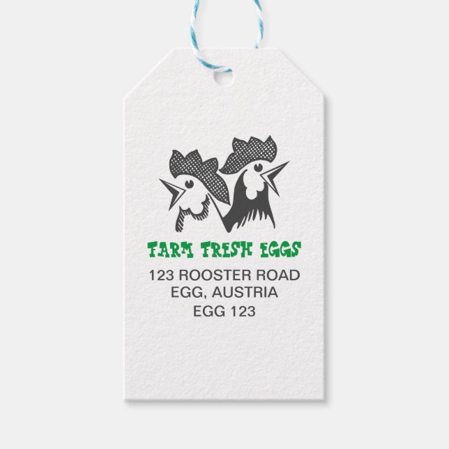 Farm Fresh Gift Tags (Front)