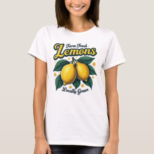 Farm Fresh Lemons Locally Grown T-Shirt for Women