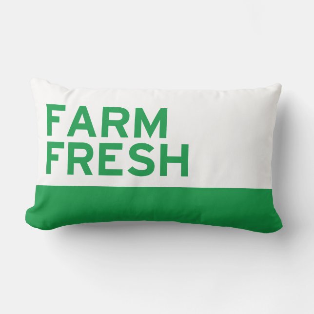 Farm Fresh Lumbar Cushion (Front)