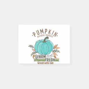 Farm fresh pumkin, Halloween collection Post-it Notes