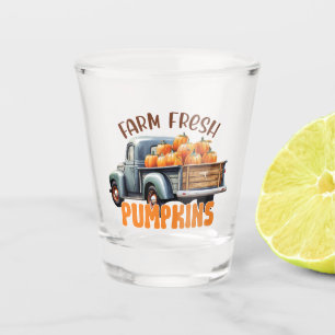 Farm Fresh Pumpkins – Rustic Truck Shot Glass