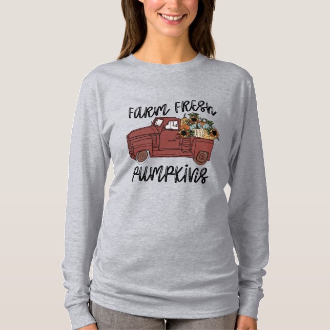 Farm Fresh Pumpkins T-Shirt (Front)