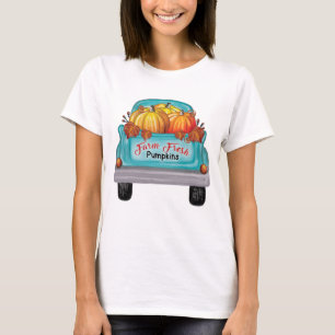 Farm Fresh Pumpkins Vintage Truck T-Shirt