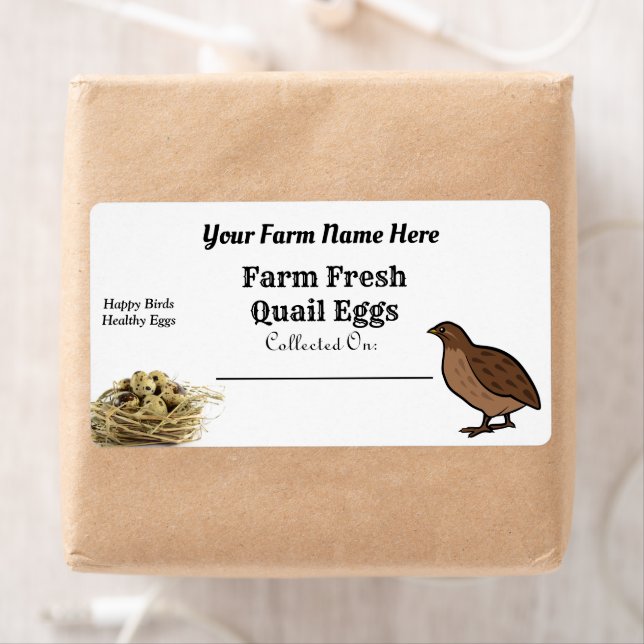 Farm Fresh Quail Eggs White Carton (Insitu)