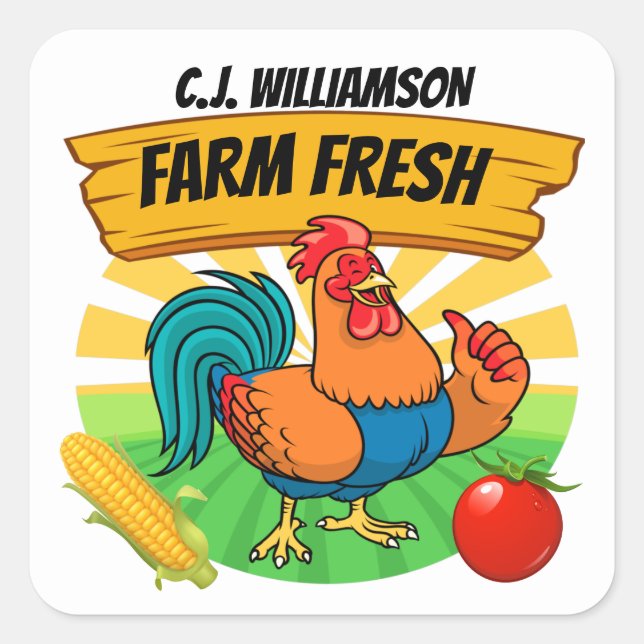 Farm Fresh Sticker (Front)