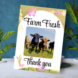“Farm Fresh Thank You” Invitation