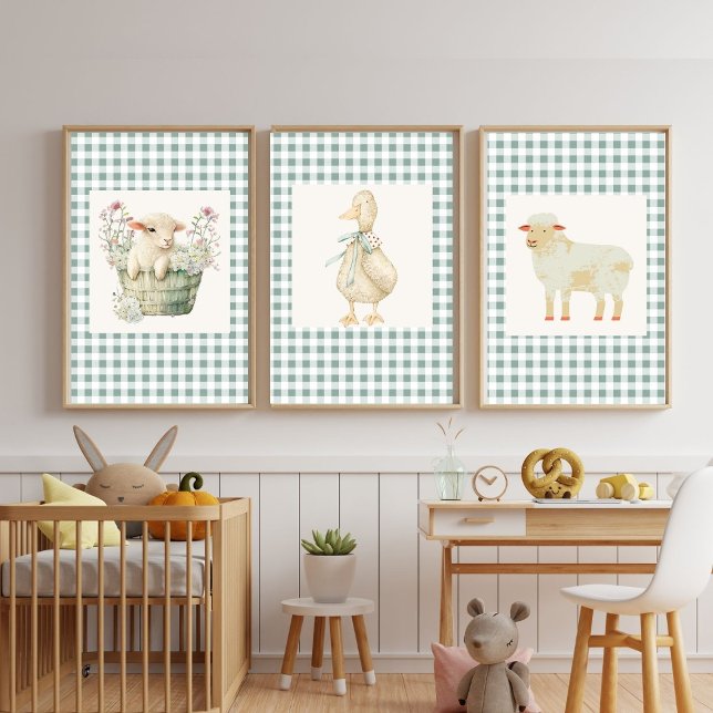 Farm Friends Nursery Wall Art Set -  (Creator Uploaded)