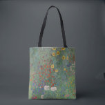 Farm Garden Sunflowers by Gustav Klimt Painting Tote Bag<br><div class="desc">Imperial Austrian Painter Gustav Klimt's masterpiece : Farm Garden with Sunflowers</div>