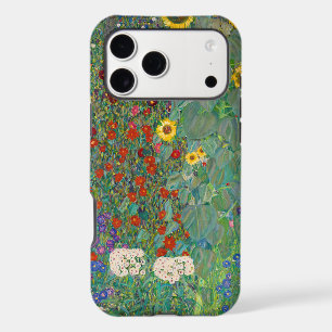 Farm Garden with Sunflowers by Gustav Klimt