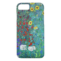 Farm Garden with Sunflowers, Gustav Klimt