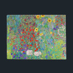 Farm Garden With Sunflowers Gustav Klimt Doormat<br><div class="desc">Farm Garden With Sunflowers Gustav Klimt</div>