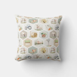 Farm gardening cottagecore rural lifestyle - slow cushion