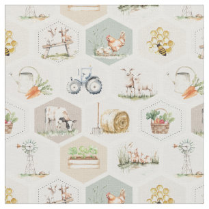 Farm gardening cottagecore rural lifestyle - slow fabric