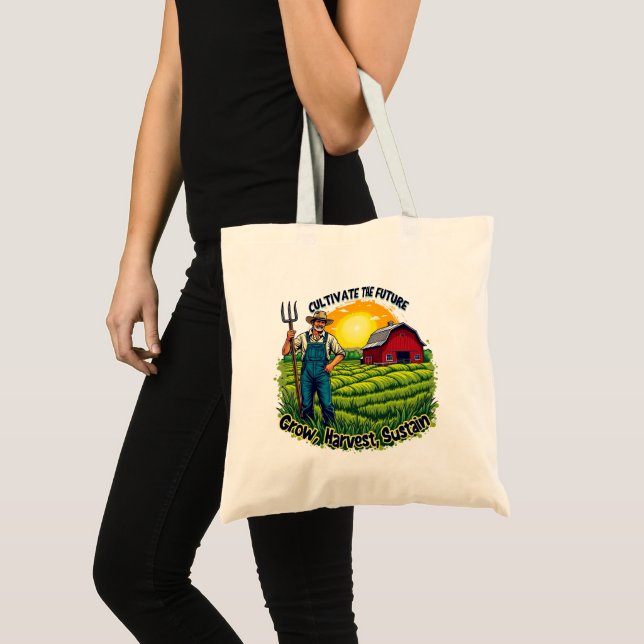 Farm Gift Farming Lover Future Farmer Tote Bag (Front (Product))
