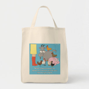 Farm Girl Grocery Bag