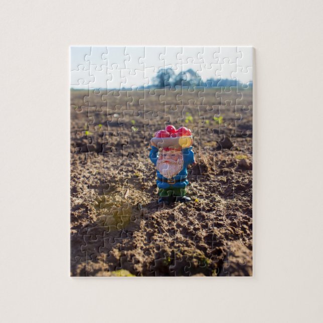 Farm Gnome Jigsaw Puzzle (Vertical)
