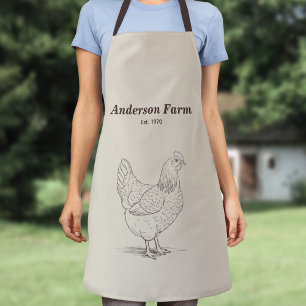 Farm Hen Apron