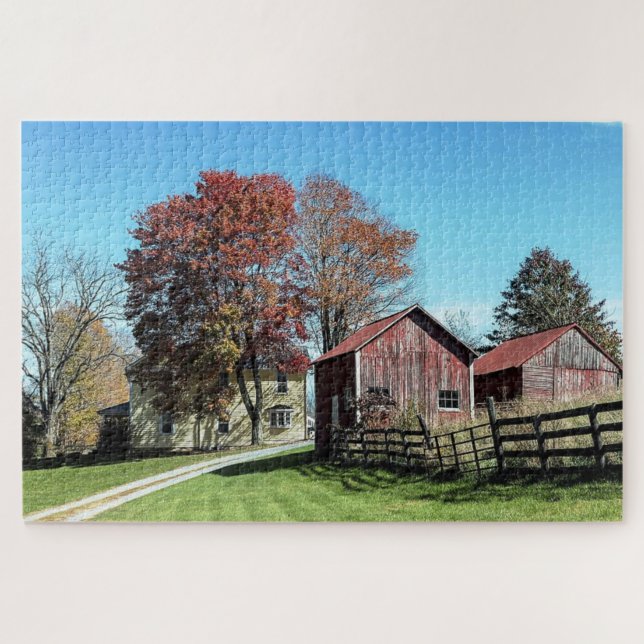 Farm in West Virginia Jigsaw Puzzle (Horizontal)