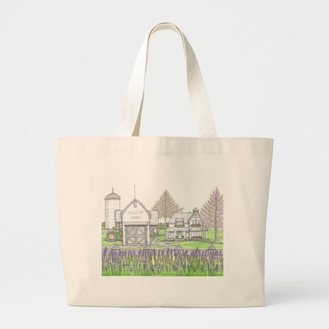 Farm Jumbo Tote Bag (Front)