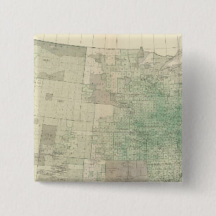 Farm land by counties 15 cm square badge