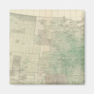 Farm land by counties magnet
