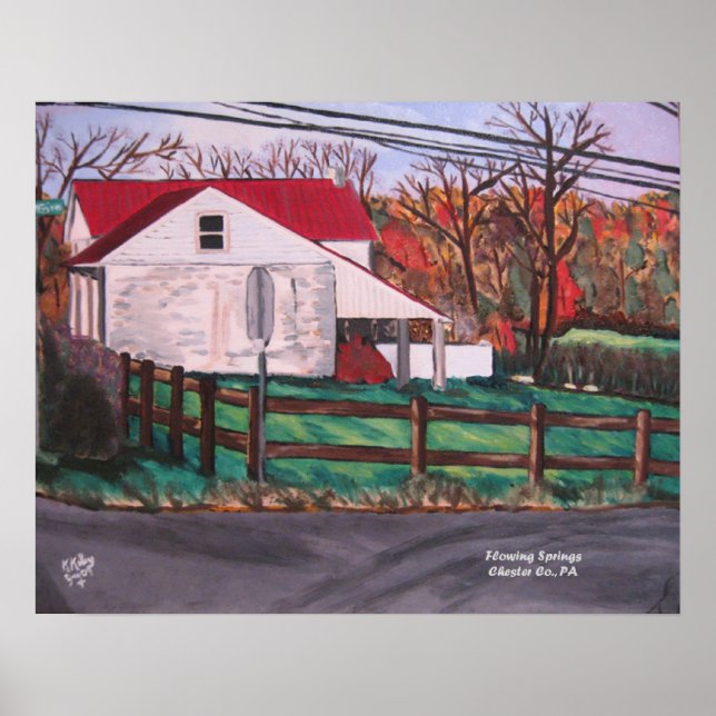 Farm Landscape poster (Front)