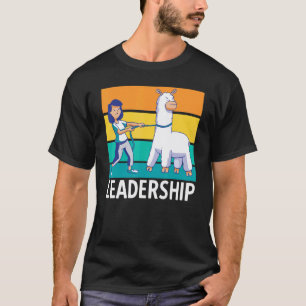 Farm Leadership Of Alpakas And Llamas T-Shirt