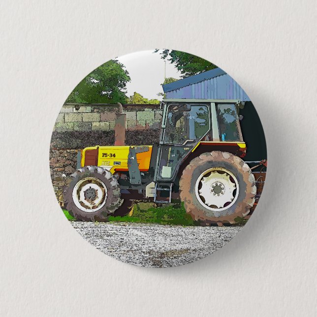 FARM LIFE 6 CM ROUND BADGE (Front)