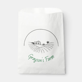 Farm Life  Favour Bag