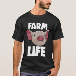 Farm Life Pig Clothing Men s  Pig Love T-Shirt