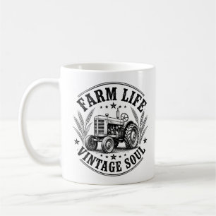 Farm Life – Vintage Soul Rustic Country Living Coffee Mug