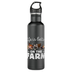 Farm Lover Animal Farming Agriculture Life 710 Ml Water Bottle