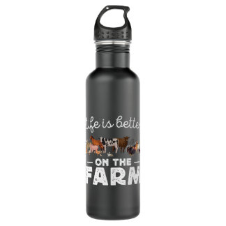 Farm Lover Animal Farming Agriculture Life 710 Ml Water Bottle