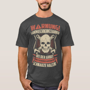 Farm Machinery Mechanic Gift  (2)  T-Shirt