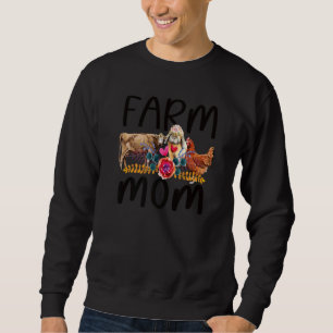 Farm Mum Proud Farm Mama Farm Owner 2 Sweatshirt