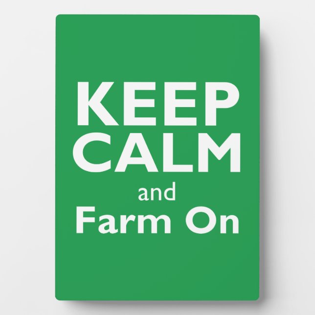 Farm On Plaque (Front)